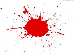 Red Paint Spatter