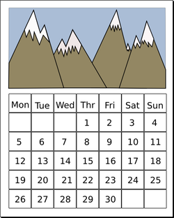 Preparedness Calendar
